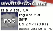 Click for Forecast for Isla Vista, California from weatherUSA.net